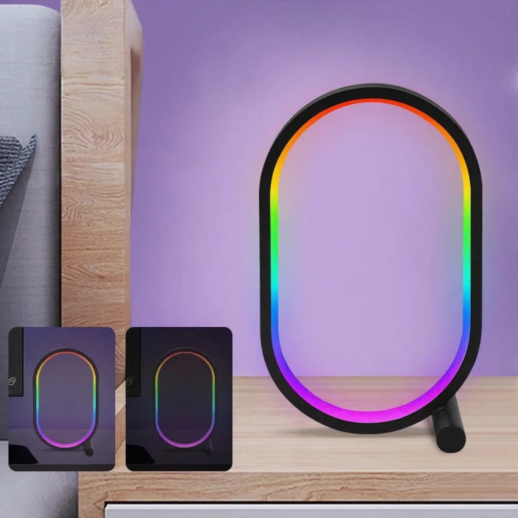 Đèn bàn RGB đồng bộ nhạc điều khiển App phản ứng âm thanh
