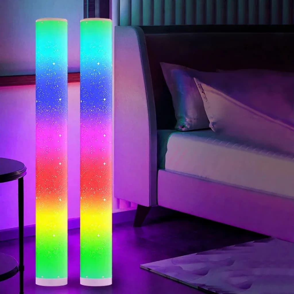 Đèn đứng LED RGB hiệu ứng sao, điều khiển từ xa