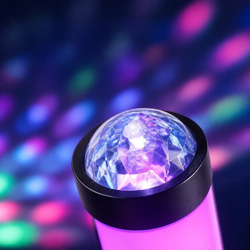 Đèn Chiếu Atmosphere RGB Đồng Bộ Nhạc & Điều Khiển Từ Xa