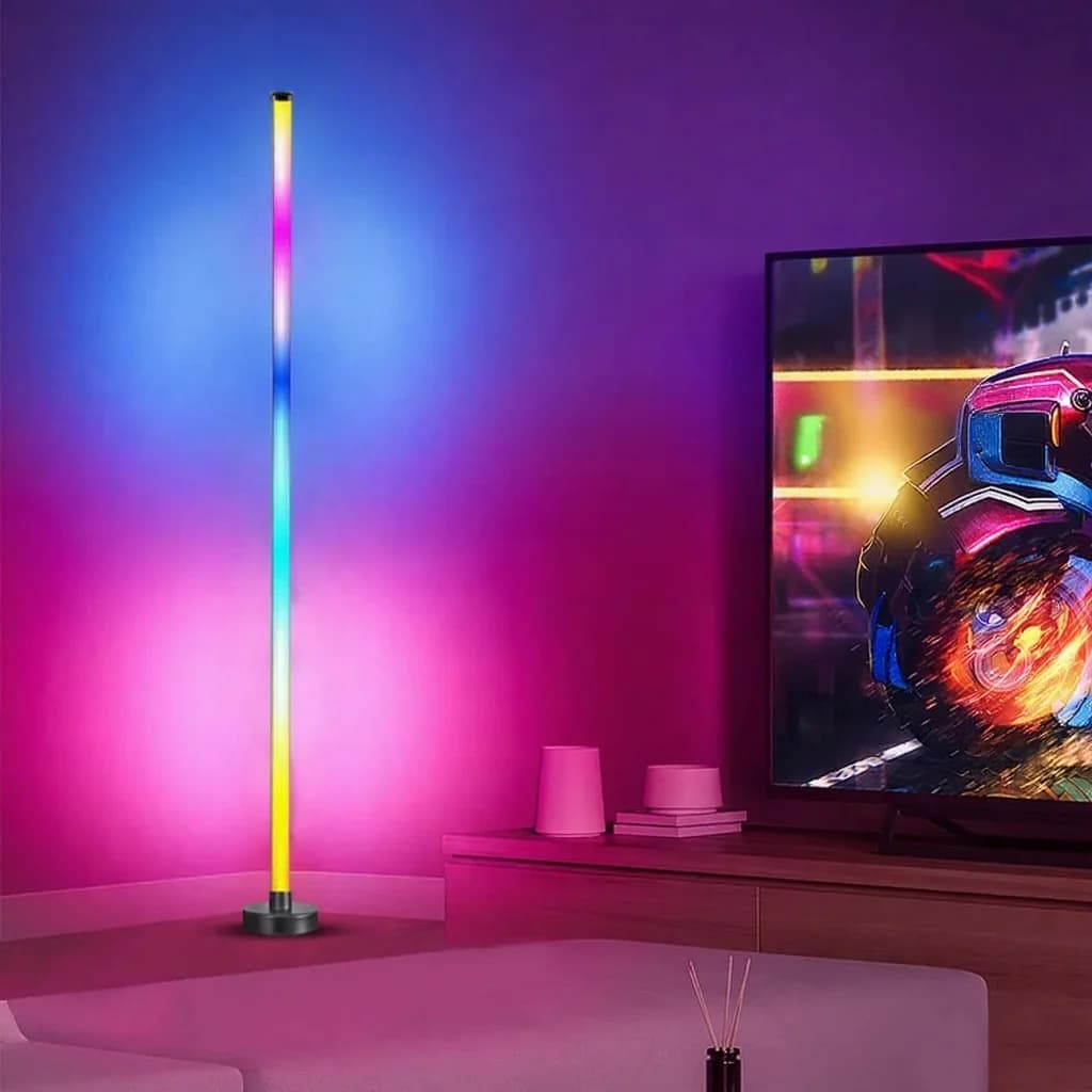 Đèn Sàn Đổi Màu RGB Đồng Bộ Nhạc & Điều Khiển App