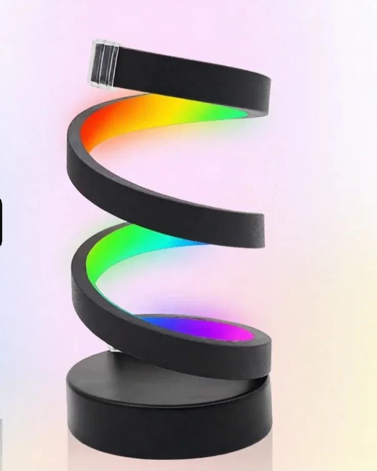 Đèn LED RGB Xoắn Ốc Phản Ứng Âm Thanh & Điều Khiển App