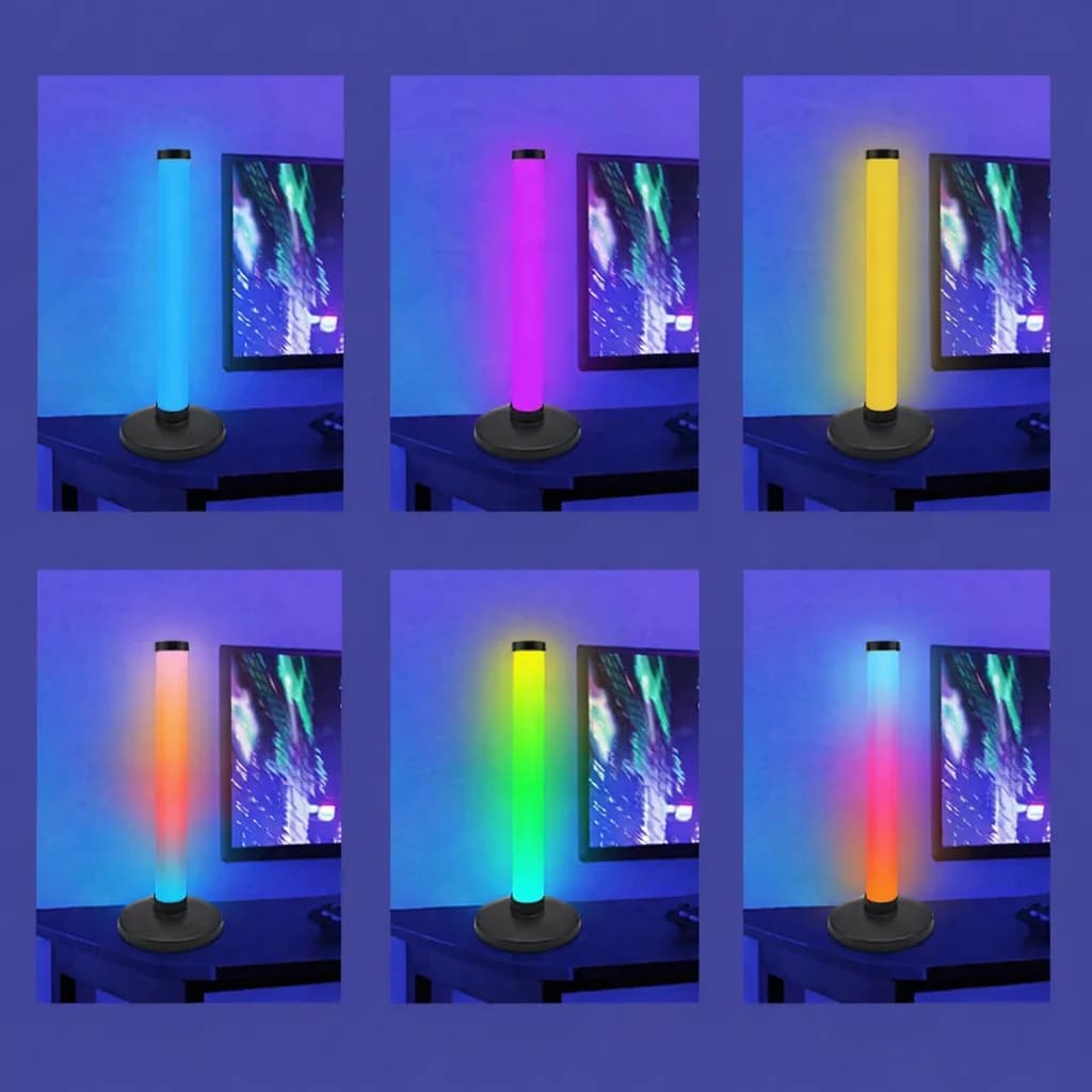 Đèn LED RGB Phản Ứng Âm Thanh Cho Bàn Gaming