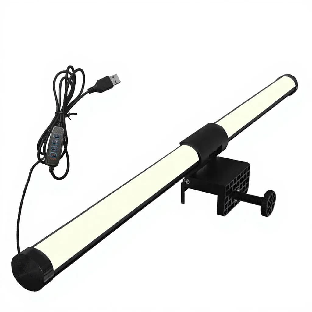 Thanh đèn LED màn hình máy tính, nguồn USB cho bàn làm việc