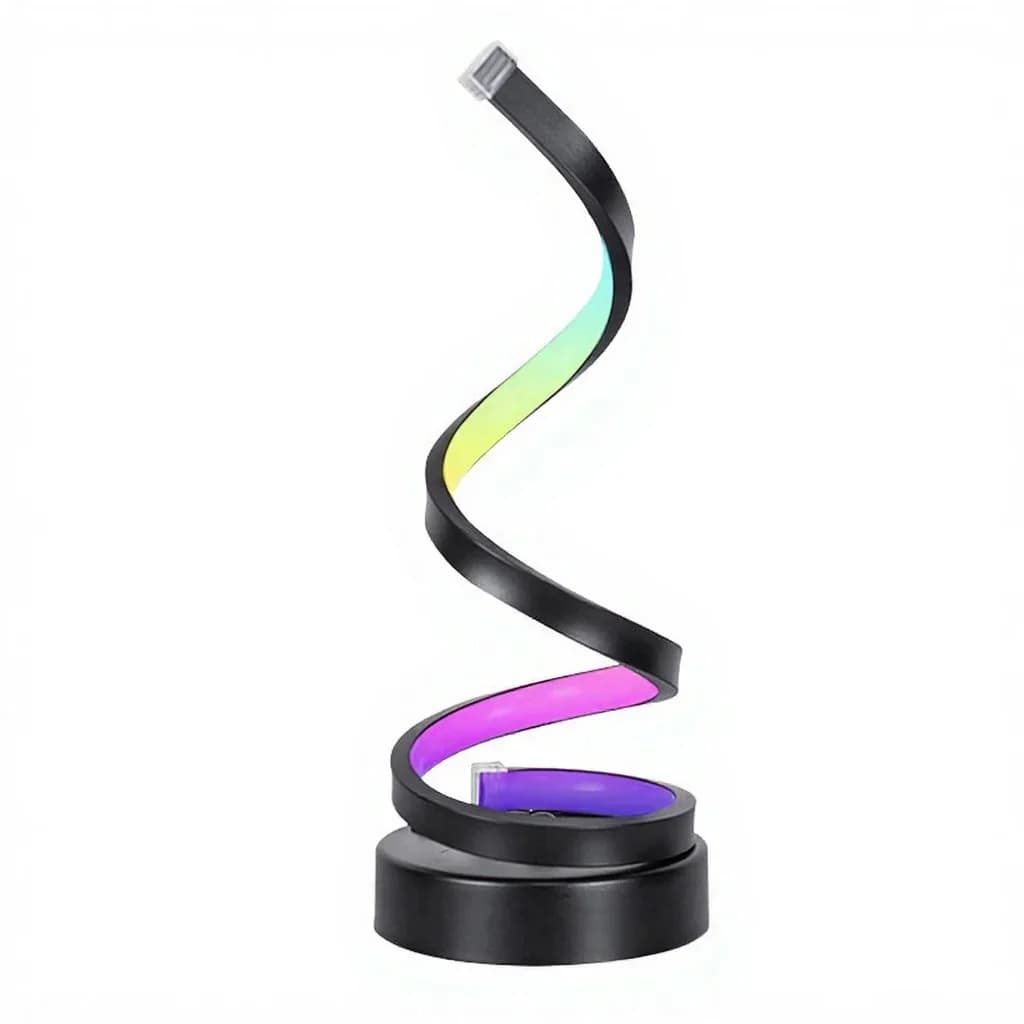 Đèn LED RGB Xoắn Ốc Phản Ứng Âm Thanh & Điều Khiển App