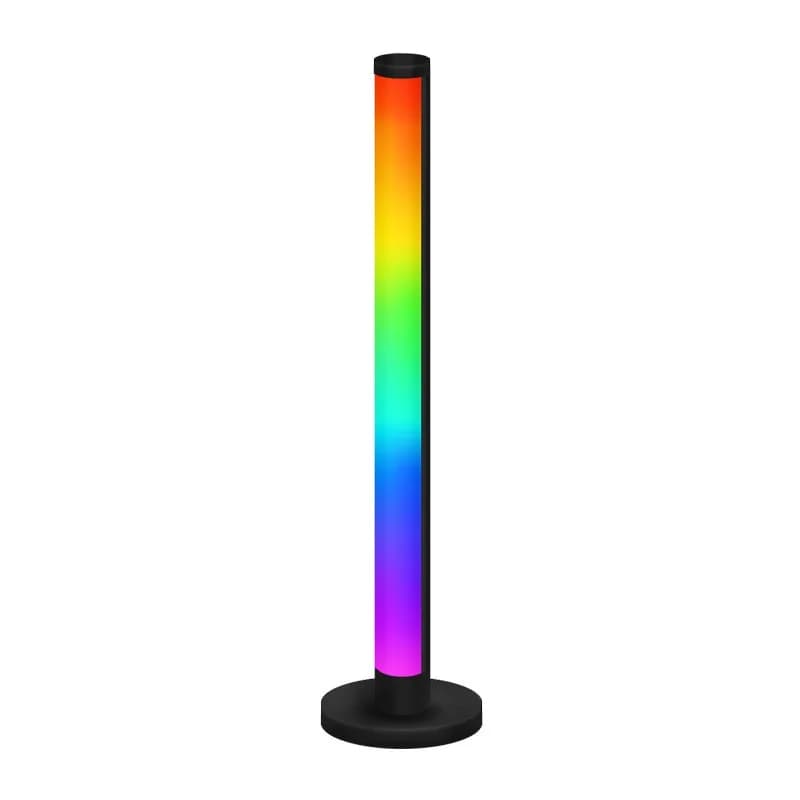 Đèn bàn LED RGB phản ứng âm thanh, điều khiển qua ứng dụng