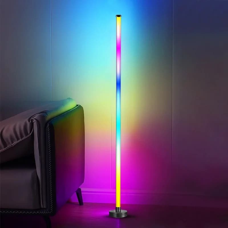 Đèn sàn LED góc RGB đồng bộ nhạc, điều khiển App và Remote
