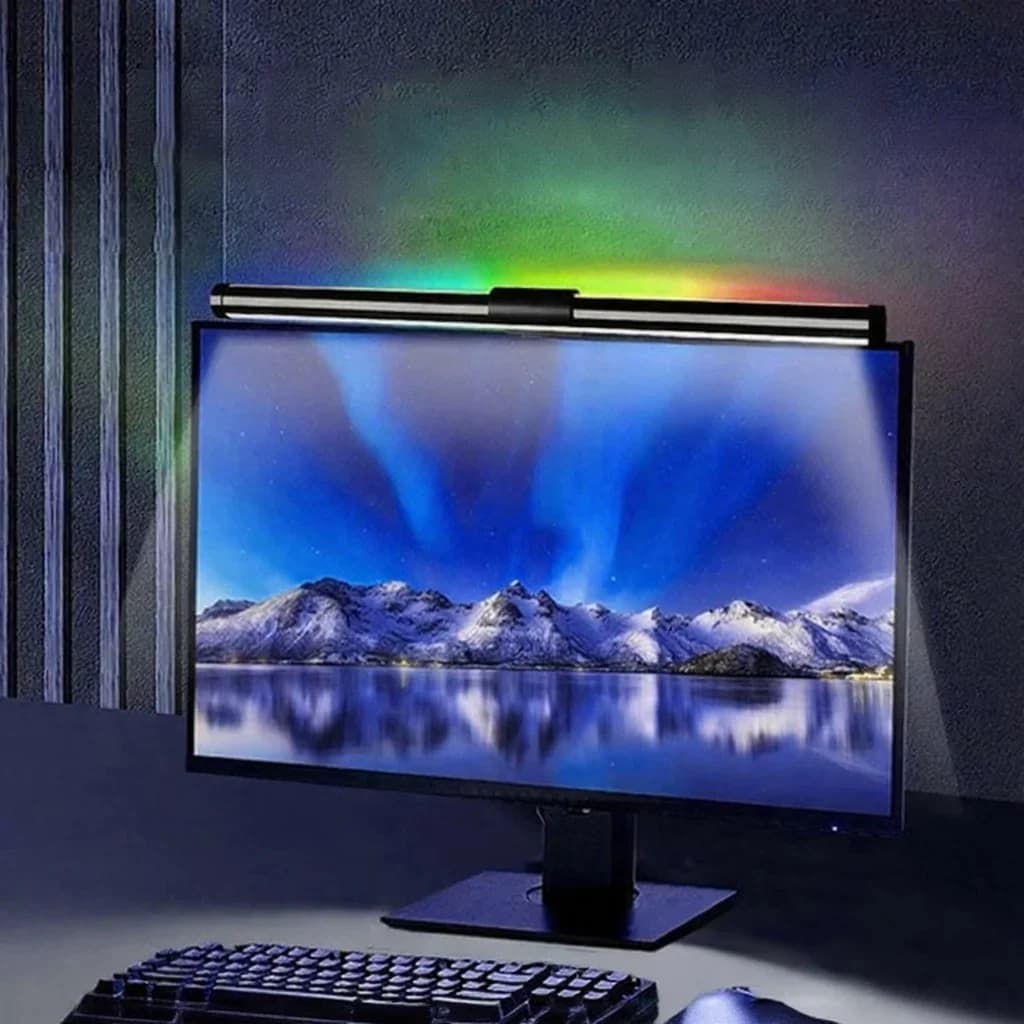 Thanh đèn LED màn hình máy tính, nguồn USB cho bàn làm việc
