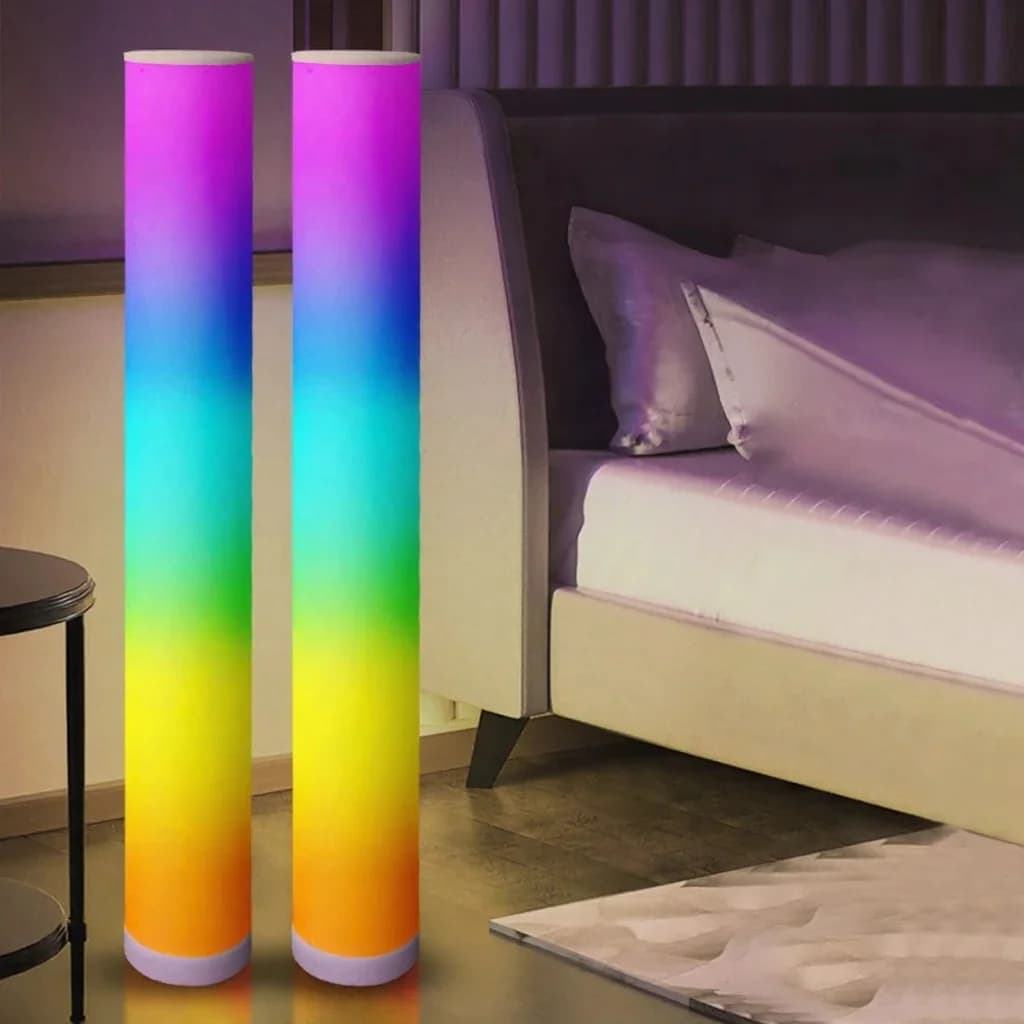 Đèn đứng RGB có điều khiển từ xa và ứng dụng cho phòng game