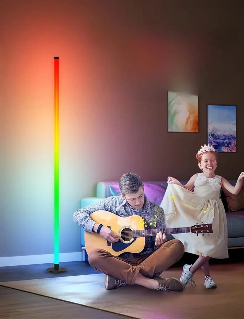 Đèn đứng LED RGB điều khiển App cho phòng khách