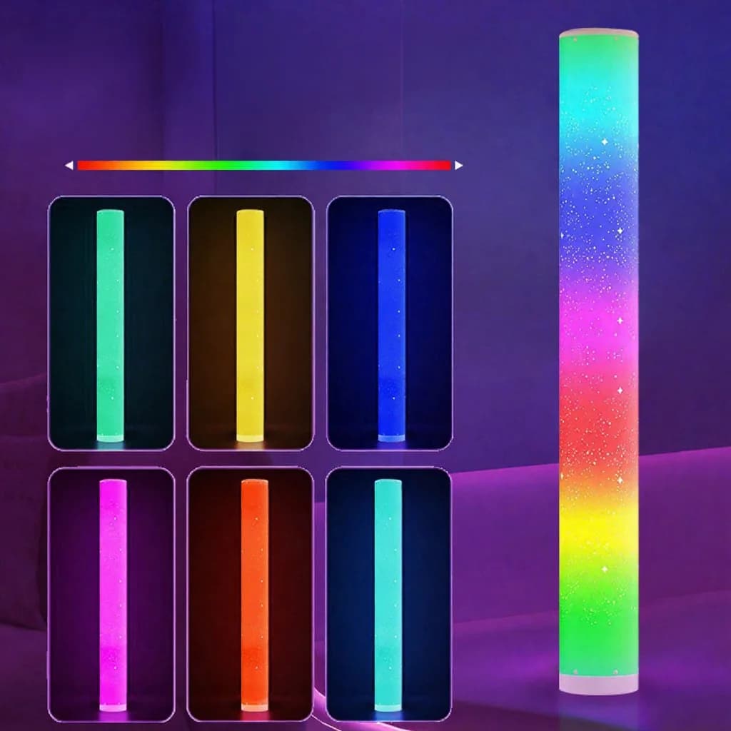 Đèn đứng LED RGB hiệu ứng sao, điều khiển từ xa