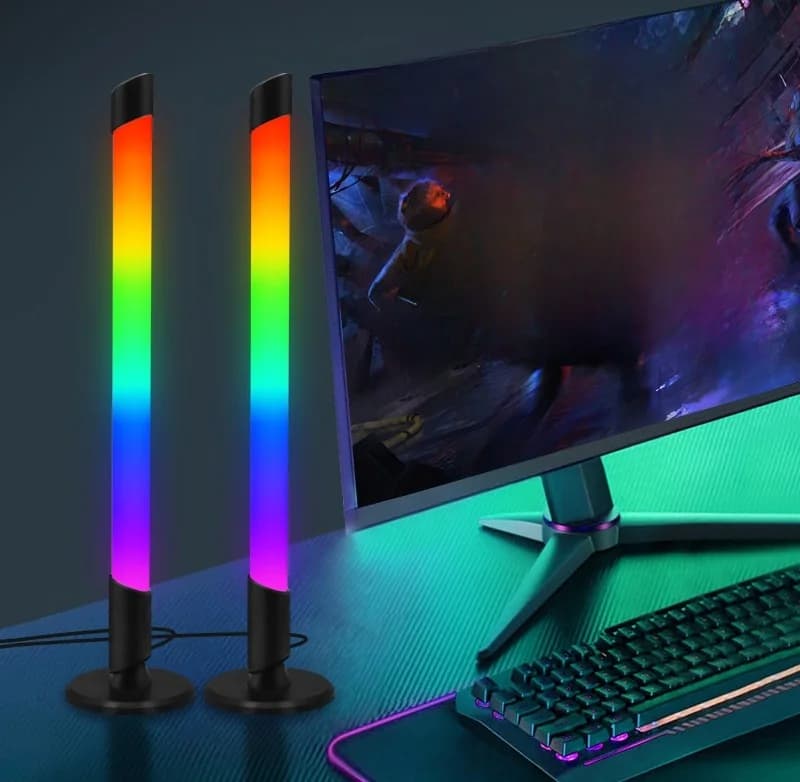Đèn bàn RGB đồng bộ nhạc qua USB cho Gaming