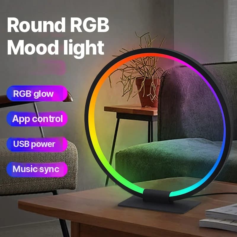 Đèn ngủ LED RGB đồng bộ nhạc