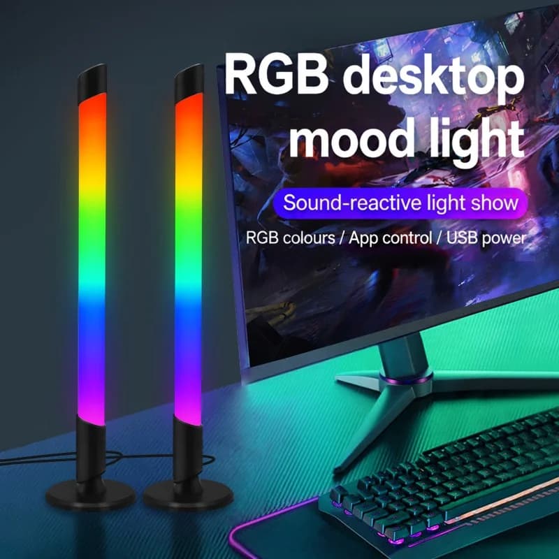 Đèn bàn RGB đồng bộ nhạc qua USB cho Gaming
