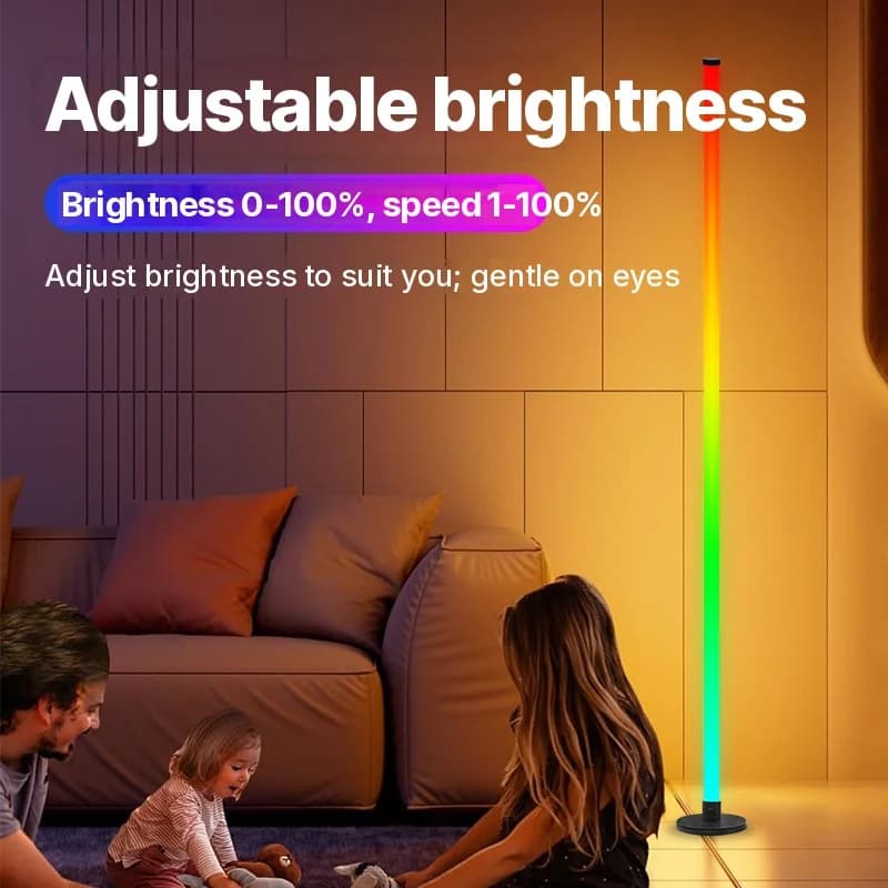 Đèn đứng LED RGB điều khiển App cho phòng khách