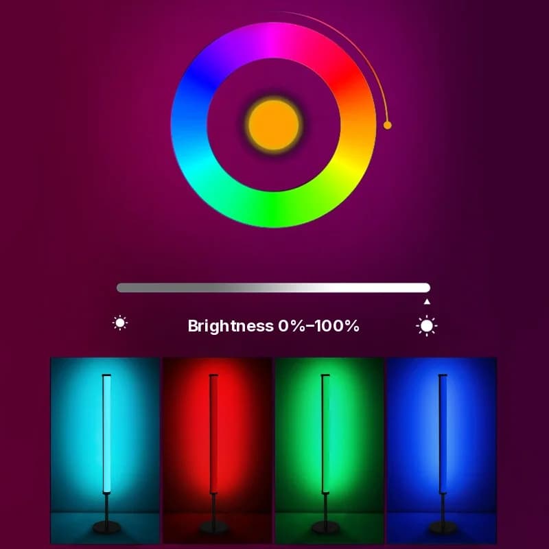Đèn LED RGB để bàn tạo không khí, đồng bộ nhạc và điều khiển ứng dụng