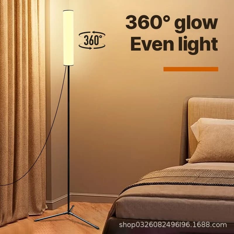Đèn đứng LED điều chỉnh chiều cao, chân ba chạc, 3 chế độ màu