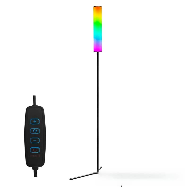 Đèn đứng chân máy ba RGB LED có điều khiển từ xa cho phòng ngủ, phòng khách