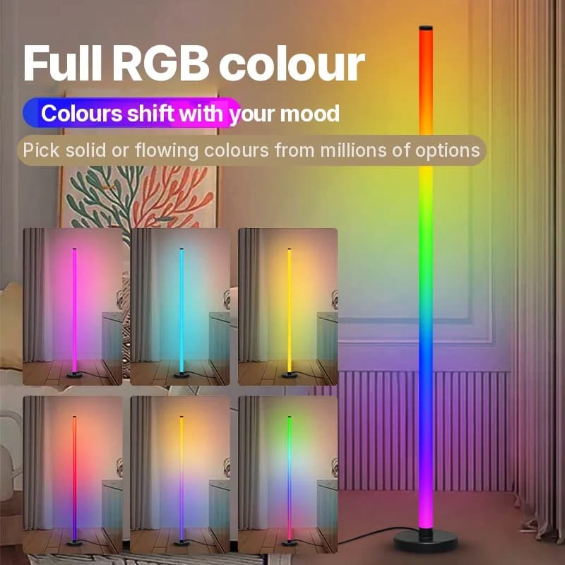 Đèn đứng ghép nối RGB đồng bộ nhạc và điều khiển ứng dụng