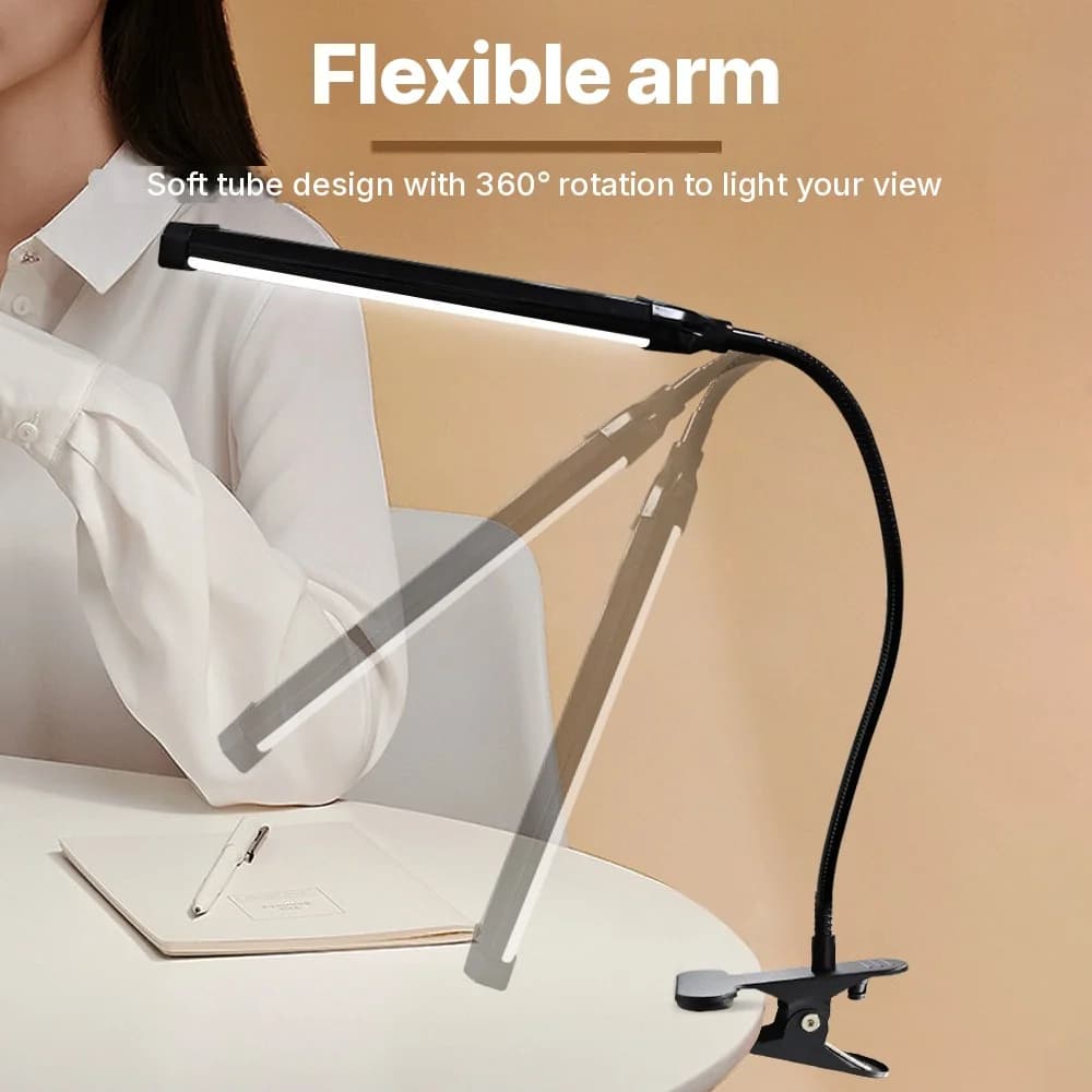 Đèn bàn LED kẹp USB cho đọc sách và học tập