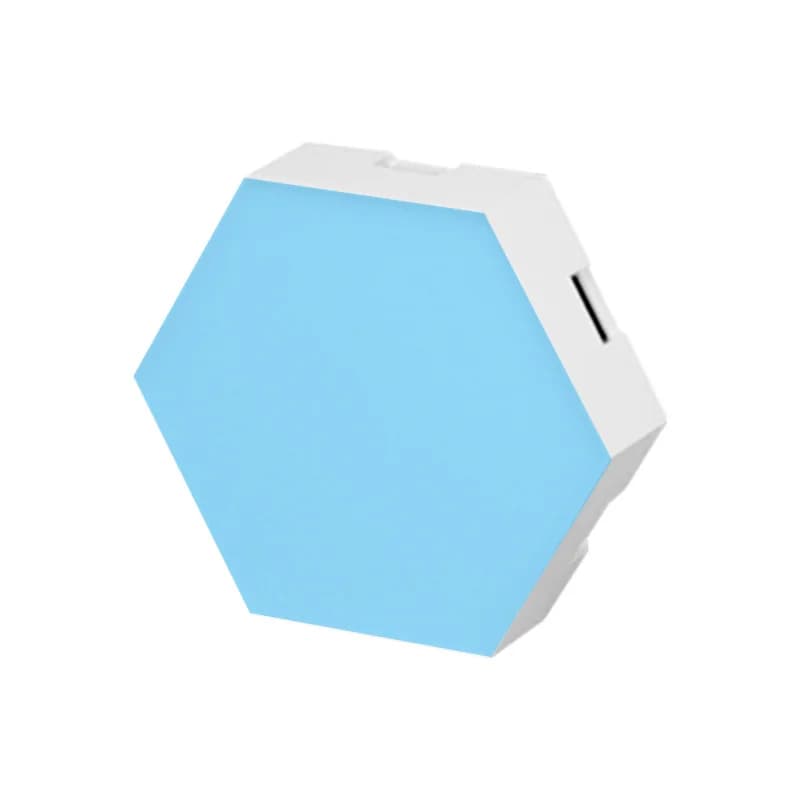 Panel đèn hexagon RGB phản ứng âm thanh điều khiển App