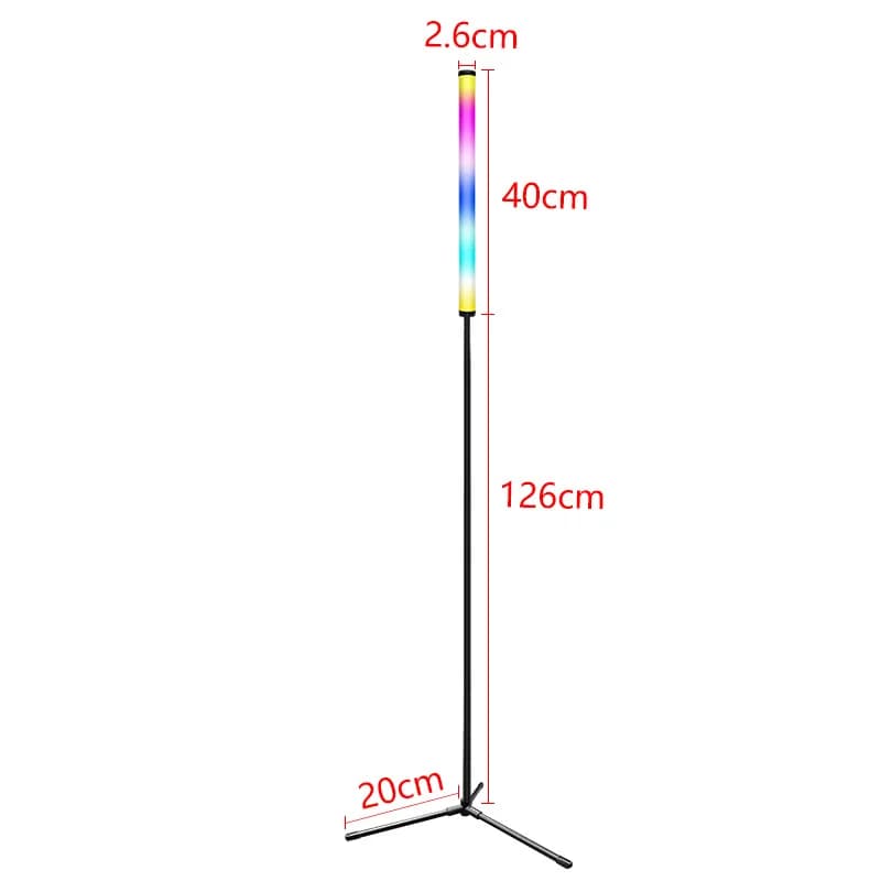 Đèn đứng đổi màu RGB đồng bộ nhạc và điều khiển ứng dụng